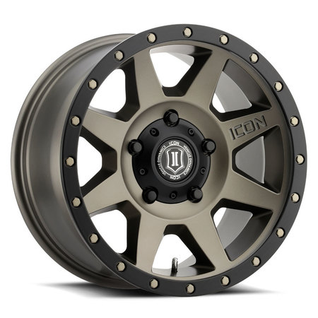 ICON VEHICLE DYNAMICS 17 X 8.5 REBOUND 5 X 150 5.75INBP 25MM OFFSET- BRONZE 1817855557BR